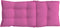 vidaXL - Stoelkussens - 6 - st - hoge - rug - oxford - stof - roze