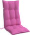 vidaXL - Stoelkussens - 6 - st - hoge - rug - oxford - stof - roze