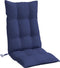 vidaXL - Stoelkussens - 6 - st - hoge - rug - oxford - stof - marineblauw