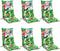 vidaXL - Stoelkussens - 6 - st - hoge - rug - oxford - stof - meerkleurig