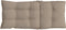 vidaXL - Stoelkussens - 6 - st - hoge - rug - oxford - stof - taupe