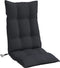 vidaXL - Stoelkussens - 6 - st - hoge - rug - oxford - stof - zwart