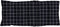 vidaXL - Stoelkussens - 6 - st - hoge - rug - ruitpatroon - oxford - stof - zwart
