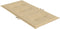 vidaXL - Stoelkussens - 6 - st - lage - rug - 100x50x4 - cm - stof - gemêleerd - beige