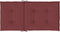 vidaXL - Stoelkussens - 6 - st - lage - rug - 100x50x4 - cm - stof - gemêleerd - wijnrood