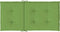 vidaXL - Stoelkussens - 6 - st - lage - rug - 100x50x4 - cm - stof - gemêleerd - groen
