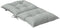 vidaXL - Stoelkussens - 6 - st - lage - rug - 100x50x7 - cm - stof - lichtgrijs
