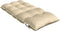 vidaXL - Stoelkussens - 6 - st - lage - rug - oxford - stof - beige