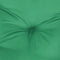 vidaXL - Stoelkussens - 6 - st - lage - rug - oxford - stof - groen