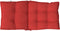 vidaXL - Stoelkussens - 6 - st - lage - rug - oxford - stof - rood