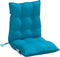 vidaXL - Stoelkussens - 6 - st - lage - rug - oxford - stof - lichtblauw