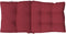 vidaXL - Stoelkussens - 6 - st - lage - rug - oxford - stof - wijnrood