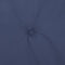 vidaXL - Stoelkussens - 6 - st - lage - rug - stof - marineblauw