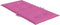vidaXL - Stoelkussens - 6 - st - lage - rug - stof - roze