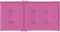 vidaXL - Stoelkussens - 6 - st - lage - rug - stof - roze