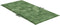 vidaXL - Stoelkussens - lage - rug - 6 - st - bladpatroon - stof