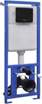vidaXL - Stortbak - verborgen - hoog - 11 - L - 41x41x(110-125) - cm