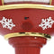 vidaXL - Straatlantaarn - met - kerstman - LED - 175 - cm
