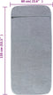 vidaXL - Strandhanddoeken - 2 - st - 400 - g/m² - 60x135 - cm - stof - grijs