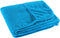 vidaXL - Strandhanddoeken - 2 - st - 400 - g/m² - 60x135 - cm - stof - turquoise