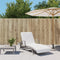 vidaXL - Strandhanddoeken - 2 - st - 400 - g/m² - 75x200 - cm - stof - wit