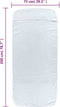 vidaXL - Strandhanddoeken - 2 - st - 400 - g/m² - 75x200 - cm - stof - wit