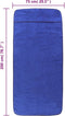 vidaXL - Strandhanddoeken - 2 - st - 400 - g/m² - 75x200 - cm - stof - koningsblauw