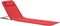 vidaXL - Strandmatten - inklapbaar - 2 - st - staal - en - stof - rood