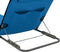 vidaXL - Strandmatten - inklapbaar - 2 - st - staal - en - stof - blauw