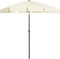 vidaXL - Strandparasol - 180x120 - cm - azuurblauw