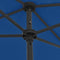 vidaXL - Strandparasol - 180x120 - cm - azuurblauw