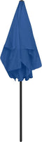 vidaXL - Strandparasol - 180x120 - cm - azuurblauw