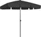 vidaXL - Strandparasol - 180x120 - cm - taupe