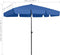 vidaXL - Strandparasol - 200x125 - cm - azuurblauw