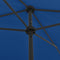 vidaXL - Strandparasol - 200x125 - cm - azuurblauw