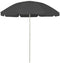 vidaXL - Strandparasol - 240 - cm - antracietkleurig