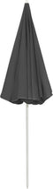 vidaXL - Strandparasol - 240 - cm - antracietkleurig