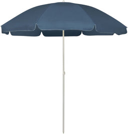 vidaXL - Strandparasol - 240 - cm - blauw