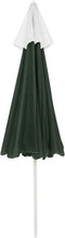 vidaXL - Strandparasol - 240 - cm - groen