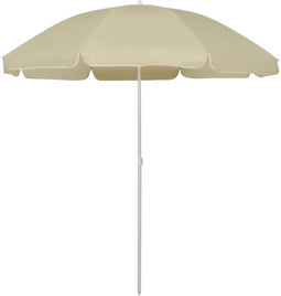 vidaXL - Strandparasol - 240 - cm - zandgeel