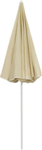 vidaXL - Strandparasol - 240 - cm - zandgeel