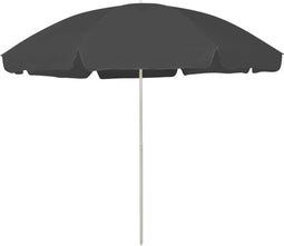 vidaXL - Strandparasol - 300 - cm - antracietkleurig