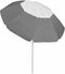 vidaXL - Strandparasol - 300 - cm - antracietkleurig