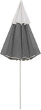 vidaXL - Strandparasol - 300 - cm - antracietkleurig