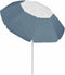 vidaXL - Strandparasol - 300 - cm - blauw
