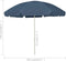 vidaXL - Strandparasol - 300 - cm - blauw