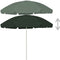 vidaXL - Strandparasol - 300 - cm - groen