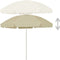vidaXL - Strandparasol - 300 - cm - zandgeel