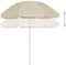 vidaXL - Strandparasol - 300 - cm - zandgeel