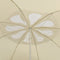 vidaXL - Strandparasol - 300 - cm - zandgeel